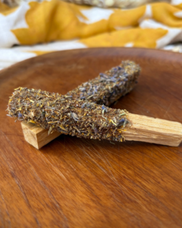 Palo Santo z mirrą, lawendą i nagietkiem – naturalne kadzidło