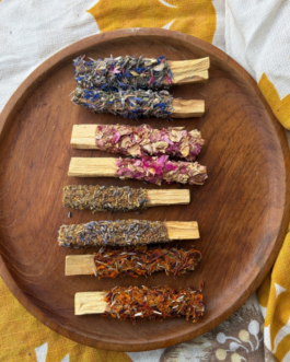 Palo Santo zestaw ziołowy do okadzania